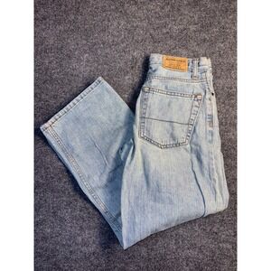 Levi's Wide Leg Jeans Womens 12 Blue Denim Authentics Loose Fit Mid Rise Stretch